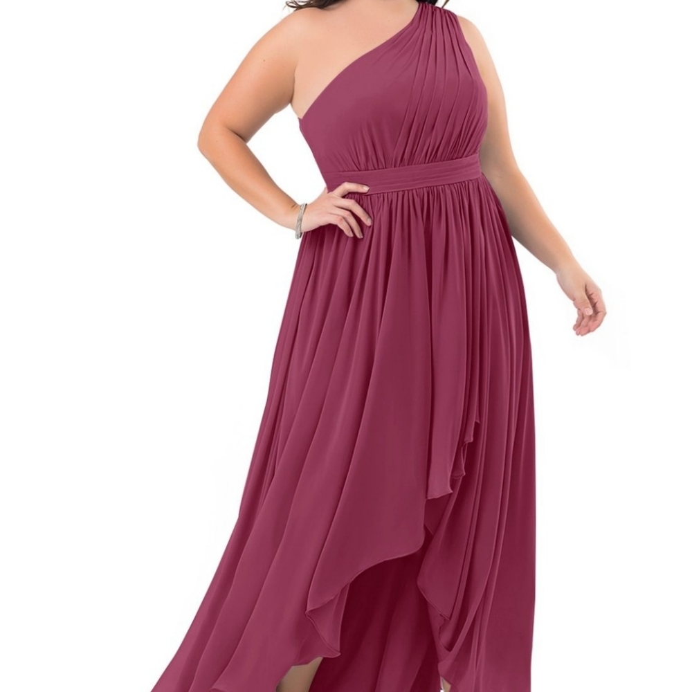 Azazie bridesmaid dress plus size